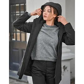 Tee Jays Damen Parka Kurzmantel 9609 black XXL