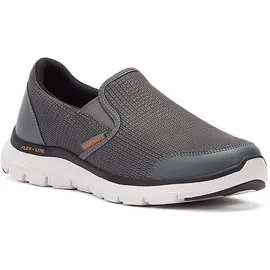 SKECHERS Slipper Slipper Kunstleder/Mesh - Grau Gr.: 42