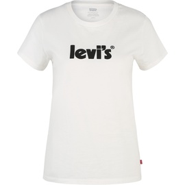 Levis T-Shirt, Kurzarm, Rundhals-Ausschnitt, uni, für Damen