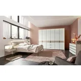 Musterring Schlafzimmer-Set San Diego 4tlg. Dekor Beige / Weiß