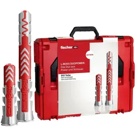 Fischer 558627 DUOPOWER Dübel-Sortimentsbox 910 Teile