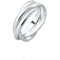Elli Ring 925 Sterling Silber Ring Set in Silber | Gr.: 50