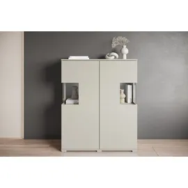 OTTO home Highboard 100 x 120 x 39,5 cm Beige