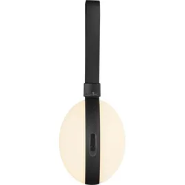 Nordlux Bring LED Akkuleuchte Kunststoff Ø 12 cm 1 Stk. schwarz