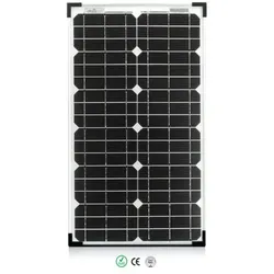30W Solarpanel 12V monokristallin Solarmodul
