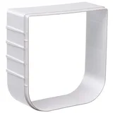 Ferplast Swing 1 Extension Katzenklappe 15,5 x 5 x h 16 cm Weiß