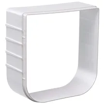 Ferplast Swing 1 Extension Katzenklappe 15,5 x 5 x h 16 cm Weiß