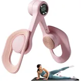 Focenat Oberschenkeltrainer mit Zählfunktion, Beckenbodenmuskeltrainer, 360° Rotation Trainingsgerät für die Innenseite der Oberschenkel, Po Beinpresse, Beckenboden Trainer Damen für Zuhause