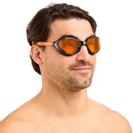Buddyswim Ozean Schwimmbrille Schwarz-Orange/Orange One Size