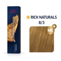Wella Professionals Koleston Perfect Me+ Rich Naturals 8/3 hellblond gold 60ml