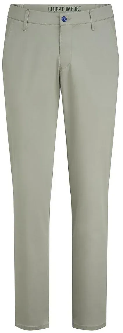Hose Slim Fit CLUB OF COMFORT grün, 48
