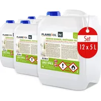 Höfer Chemie Premium Brenngel 12 x 5 L