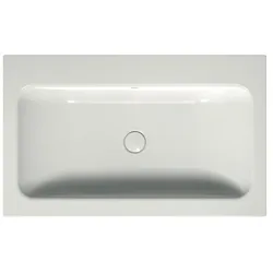Bette Einbauwaschtisch „BetteOne“, 800 × 495 × 130 mm mit 1 HLB, weiß A139-000HLW1, Sonderangebot
