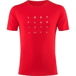 Löffler Men Printshirt Loeffler Transtex Single red (551) 60