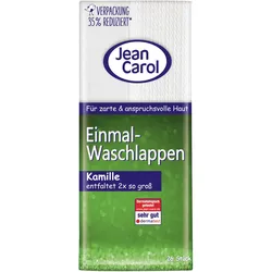 Pelz Einmal-Waschlappen Kamille 26 Stk