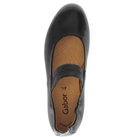 Gabor "Eleganter Ballerina", Damen, schwarz, | Gr.: 40,5