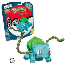 MEGA BRANDS GVK83 Mega Construx Pokémon Medium Bisasam, Bauset, Bausteine, Sammelfigur, 175 Teile