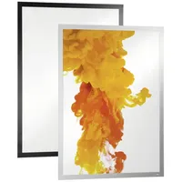 Durable 505523 Info-Rahmen, selbstklebend Silber (B x H x