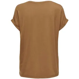 Only T-Shirt "ONLMOSTER – Kurzarmshirt mit Aufschlag und klassischem Look", Damen, Gr.