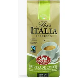 Saquella Bar Italia Fairtrade Espresso 1kg