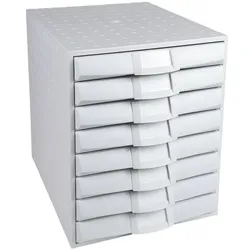 EXACOMPTA Ablagesystem »The System« grau, 28.4x33.8x38.7 cm