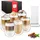 luxuskollektion Doppelwandige Latte Macchiato Gläser 0,33 l Set