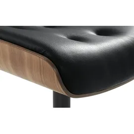 Möbel Kraft Hocker Timeout ¦ schwarz ¦ Maße (cm): B: 50 H: 34 T: 38.0