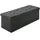 Tectake Sitzbank Faltbar Dunkelgrau 110 x 38 x 38 cm