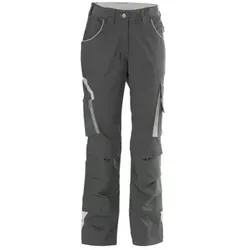 Bundhose 24 Damen, dunkel-grau/hell-grau, Größe 44 - grau - 44
