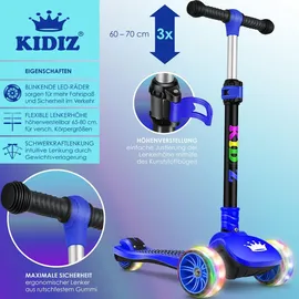 Kidiz X-Pro2 Blau/Schwarz