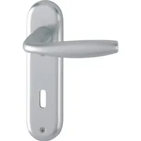 HOPPE Kurzschildgarnitur F1 grau 1810/273KP