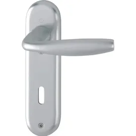 HOPPE Kurzschildgarnitur F1 grau 1810/273KP