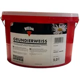 (10€/L) KEIM Grundierweiß Silikatfarbe Grundierfarbe Weiß 5L