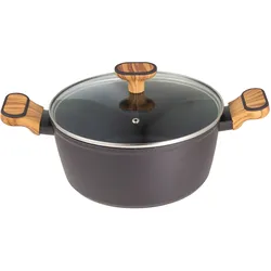 Topf mit Deckel CHARCOAL - grau