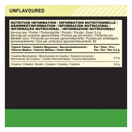 Optimum Nutrition Micronised Creatine Pulver 317 g