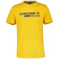 LERROS T-Shirt mit Logo-Stitching, Orange, XXXL