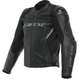 Dainese Racing 4 Lederjacke - Schwarz/Schwarz - 28