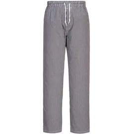 PORTWEST Kochhose Bromley, Hosenlänge: Reg, Farbe: Schwarz/Weiß kariert, Größe: XXXL, C079CKRXXXL