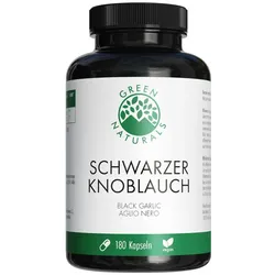 Green Naturals Schwarzer Knoblauch 750mg Vegan Kps