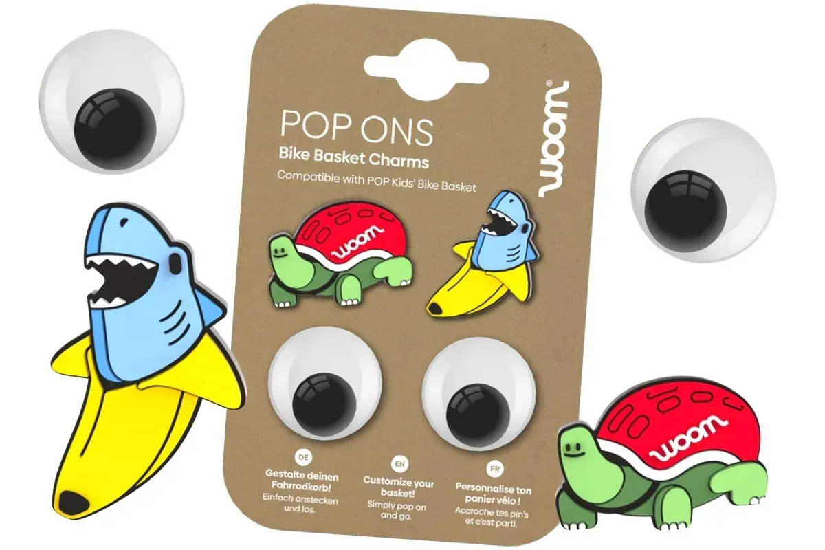 woom POP ONS Fahrradkorb-Anstecker