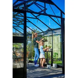 Juliana Universal 128 Alu silber Blankglas 3 mm 9,9 m2