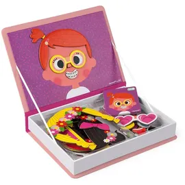 Janod Girl's Crazy Faces Magneti'Book (J02717)