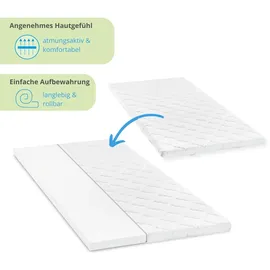 Bodyprotect Komfortschaum Topper 140 x 200 cm weiß