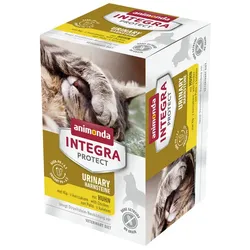 animonda Integra Harnsteine Multipack 6 x 100 Gramm Spezialfutter Huhn