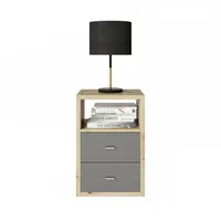 Phoenix Raumteiler-Regal Fortuna Beistelltisch / Nachttisch inkl. Schubladencontainer - beige