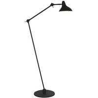 Steinhauer Standlampe Stehleuchte Wohnzimmerleuchte schwarz Beistelllampe verstellbar 110cm