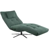 Kawola Relaxliege, Smaragdgrün, Schwarz, Textil, Echtholz, 1-Sitzer, Füllung: Komfortschaum, 82x115x156 cm, Wohnzimmer, Sessel, Relaxliegen