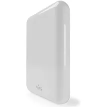 PURO Magnetische Powerbank 5000 mAh, Magsafe Usb-c Pd 20 W), – Weiß