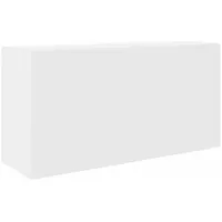vidaXL Bad-Wandschrank 80 x 25 x 40 cm Weiß