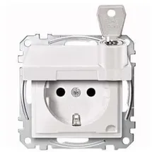 Merten Schuko-Steckdose System M Polarweiß 1 St.